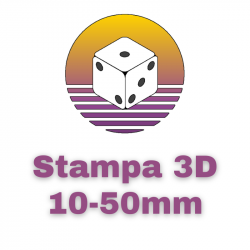 Stampa 3D: 10-50mm